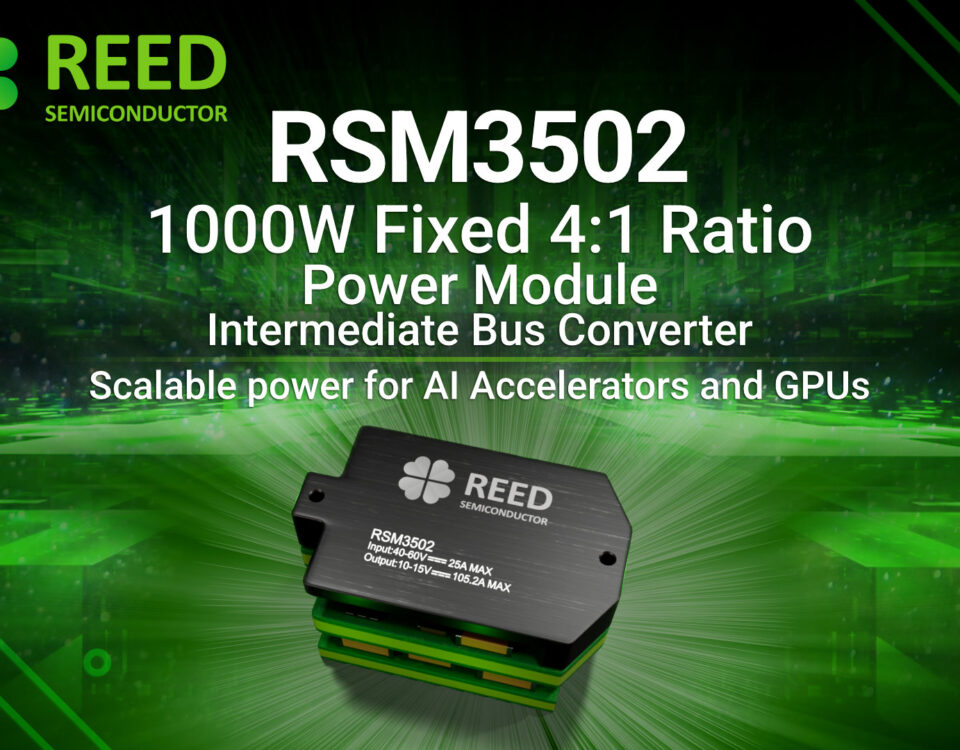 RSM3502 fixed 4:1 ratio 1kW IBC (Intermediate bus converter)