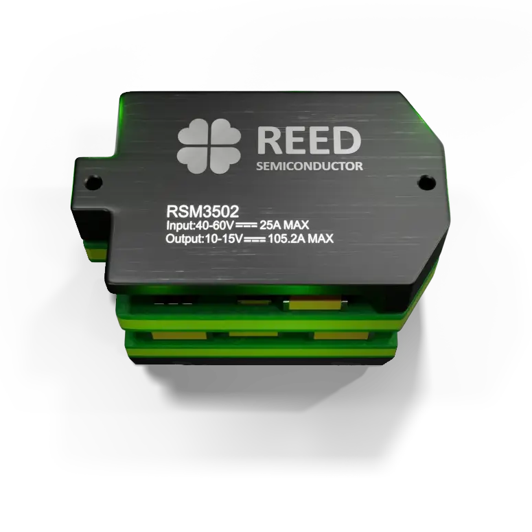 Top view of RSM3502 fixed 4:1 ratio, 1kW IBC