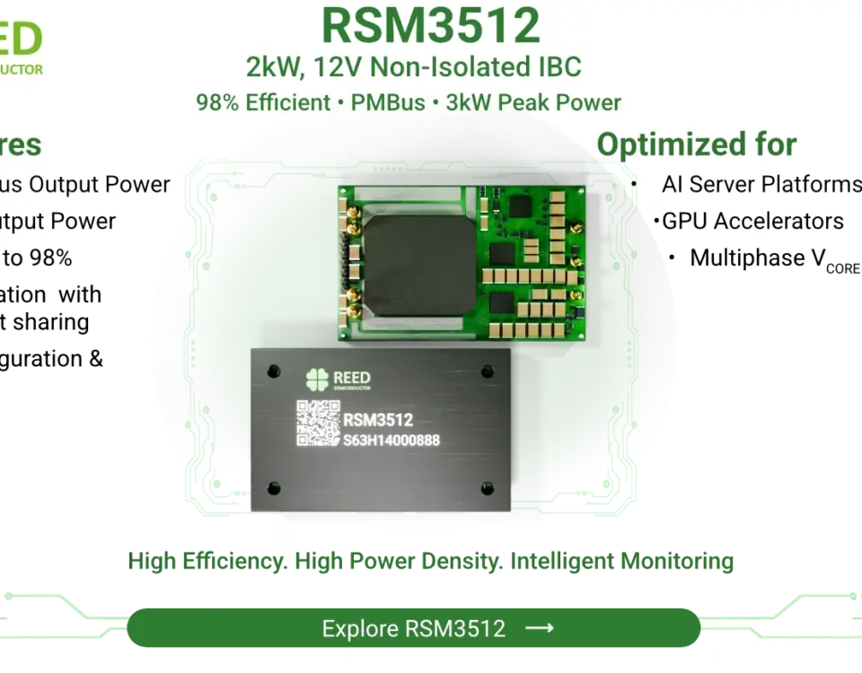 RSM3512 2kw, 12V Non-isolated IBC with PMBus Introduction Slide