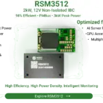 RSM3512 2kw, 12V Non-isolated IBC with PMBus Introduction Slide